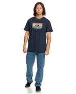 Quiksilver Eqyzt07678 Step Inside Ss Mavi Erkek T-Shirt