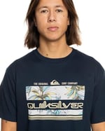 Quiksilver Eqyzt07679 Tropical Rainbow Ss Mavi Erkek T-Shirt