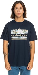 Quiksilver Eqyzt07679 Tropical Rainbow Ss Mavi Erkek T-Shirt