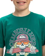 Quiksilver Ev Skull Feast SS YTH Erkek Çocuk Tişörtü (1'li Paket)