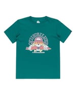 Quiksilver Ev Skull Feast SS YTH Erkek Çocuk Tişörtü (1'li Paket)