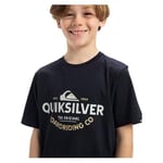 Quiksilver Ev Typed Out Yth Erkek Çocuk Mavi Tişört