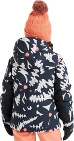 Quiksilver Kız Çocuk Kayak Montu, 14 Yaş, Free Jet Girl, Siyah, Kız çocuk