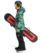 Quiksilver Mission baskılı erkek çocuk yeleği (tekli paket)