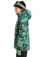 Quiksilver Mission baskılı erkek çocuk yeleği (tekli paket)