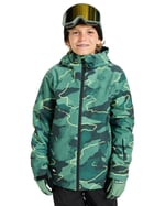 Quiksilver Mission baskılı erkek çocuk yeleği (tekli paket)