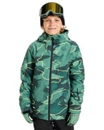 Quiksilver Mission baskılı erkek çocuk yeleği (tekli paket)