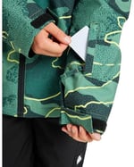 Quiksilver Mission baskılı erkek çocuk yeleği (tekli paket)