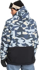 Quiksilver MISSION PRINTED BLOCK JK Erkek Snowboard Ceketi