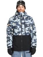Quiksilver MISSION PRINTED BLOCK JK Erkek Snowboard Ceketi