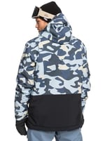 Quiksilver MISSION PRINTED BLOCK JK Erkek Snowboard Ceketi