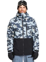 Quiksilver MISSION PRINTED BLOCK JK Erkek Snowboard Ceketi