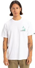 Quiksilver Palm Lines Ss Tişört Erkekler