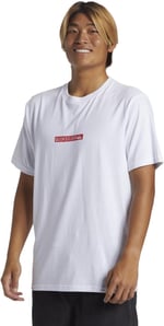 Quiksilver QS CLICKER LOGO DNA BEYAZ Erkek Tshirt BEYAZ L