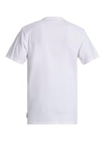 Quiksilver QS CLICKER LOGO DNA BEYAZ Erkek Tshirt BEYAZ S