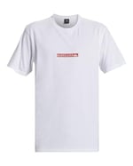 Quiksilver QS CLICKER LOGO DNA BEYAZ Erkek Tshirt BEYAZ M