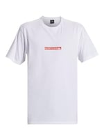 Quiksilver QS CLICKER LOGO DNA BEYAZ Erkek Tshirt BEYAZ S