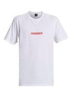 Quiksilver QS CLICKER LOGO DNA BEYAZ Erkek Tshirt BEYAZ S