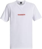 Quiksilver QS CLICKER LOGO DNA BEYAZ Erkek Tshirt BEYAZ M