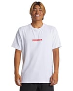 Quiksilver QS CLICKER LOGO DNA BEYAZ Erkek Tshirt BEYAZ S