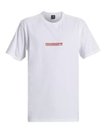 Quiksilver QS CLICKER LOGO DNA BEYAZ Erkek Tshirt BEYAZ M