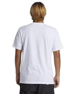Quiksilver QS CLICKER LOGO DNA BEYAZ Erkek Tshirt BEYAZ M