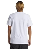 Quiksilver QS CLICKER LOGO DNA BEYAZ Erkek Tshirt BEYAZ M