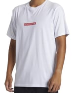 Quiksilver QS CLICKER LOGO DNA BEYAZ Erkek Tshirt BEYAZ L