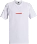 Quiksilver QS CLICKER LOGO DNA BEYAZ Erkek Tshirt BEYAZ S
