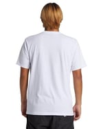 Quiksilver QS CLICKER LOGO DNA BEYAZ Erkek Tshirt BEYAZ S