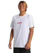 Quiksilver QS CLICKER LOGO DNA BEYAZ Erkek Tshirt BEYAZ S