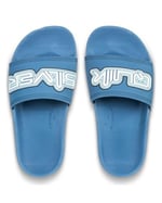 Quiksilver Rivi Wordmark Slide II Youth Erkek Çocuk Mavi Terlik