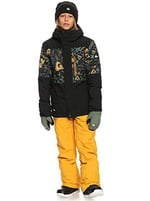 Quiksilver Sarı Erkek Çocuk Waterproof Kayak Pantolonu EQBTP03051, 8 Yaş, 5003103242
