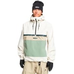 Quiksilver Steeze Jacket M, Beyaz, M