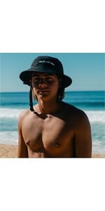Quiksilver Surfari 2.0 Kova Şapka - Siyah - Eva Köpük Astarlı Siper. %100 Polyester. %100 Polyester - Polyester Armürlü kumaş -