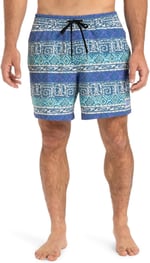 Quiksilver Surfsilk Straight Volley 16 Erkek Mavi Deniz Şortu EQYJV04107-GLHD