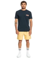 Quikspray M Erkek Çok Renkli Günlük Stil T-shirt EQYZT07222-BYJ0