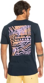 Quikspray M Erkek Çok Renkli Günlük Stil T-shirt EQYZT07222-BYJ0