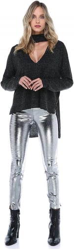 Quincey-Choker Yaka Tunik (ANRASİT / 48)