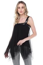 QUINCEY PAYETLİ TUNİK BDE2457