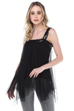 QUINCEY PAYETLİ TUNİK BDE2457