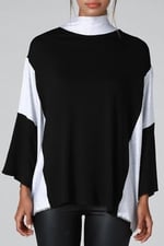 Quincey-Triko Tunik (SİYAH GRİ / 48)