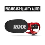 RØDE VideoMic GO II Ultra kompakt Kamera Üstü Av Tüfeği Mikrofonu Film Yapımı, İçerik Oluşturma, Podcasting ve Video Görüşmeleri için 3,5 mm ve USB Çıkışları