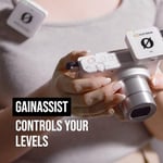 RØDE Wireless ME Dual, Dahili mikrofonlu Kablosuz Mikrofon seti, Gain Assist Teknoloji, 100 metre Menzil - Beyaz