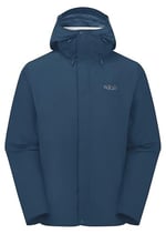 Rab Erkek Sağanak Ceket - Yürüyüş ve Trekking için Hafif Su Geçirmez Kapüşonlu Mont