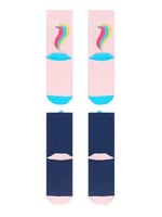 Rainbow Star Kız Çocuk 2li Soket Çorap Takım - Seçenekler: 4-5Y, 8-9Y