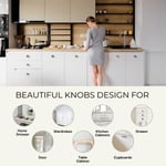RAJRANG BRINGING RAJASTHAN TO YOU Çok Renkli Seramik Kapı Topuzu Pirinç Mavi Çömlek Çiçek Mutfak Dolap Kapı Dresser Çekin Knob Ile Hint El Yapımı Dolap Topuzları Dolap - 6 Adet Set