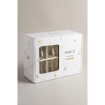 Rakle Botanical 12 Parça 4 Kişilik Seramik Pasta Tabağı Seti 20 Cm / Çay Seti 170 Cc