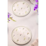 Rakle Botanical Seramik 4'lü Servis Tabağı Seti 26,5 Cm