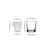 Rakle Mimosa Stackable 3'lü Hediye Seti 120 Cc